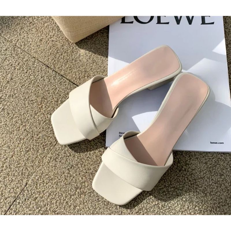 Sandal Hak Tahu Wanita Cod Hells W-32 Anti-Slip