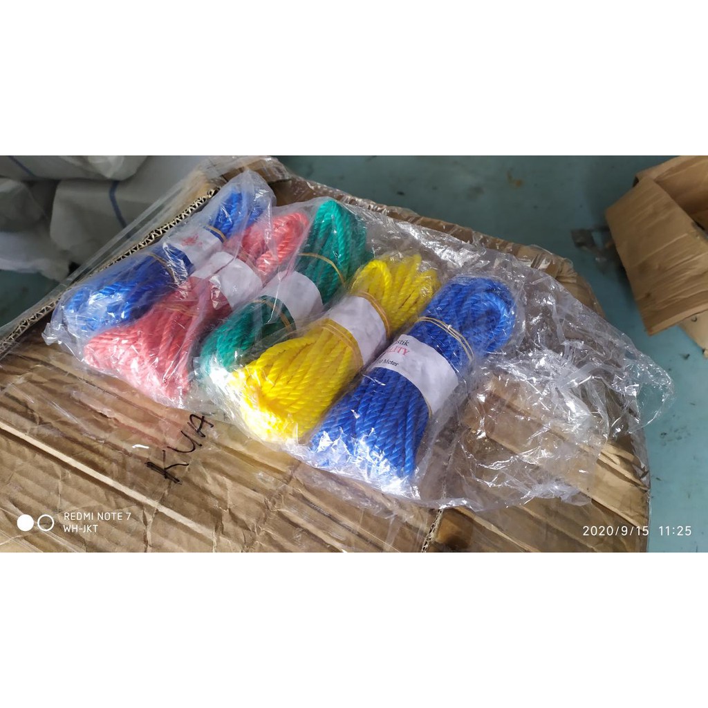 

Tali Tambang 5 mm Panjang 10 Meter