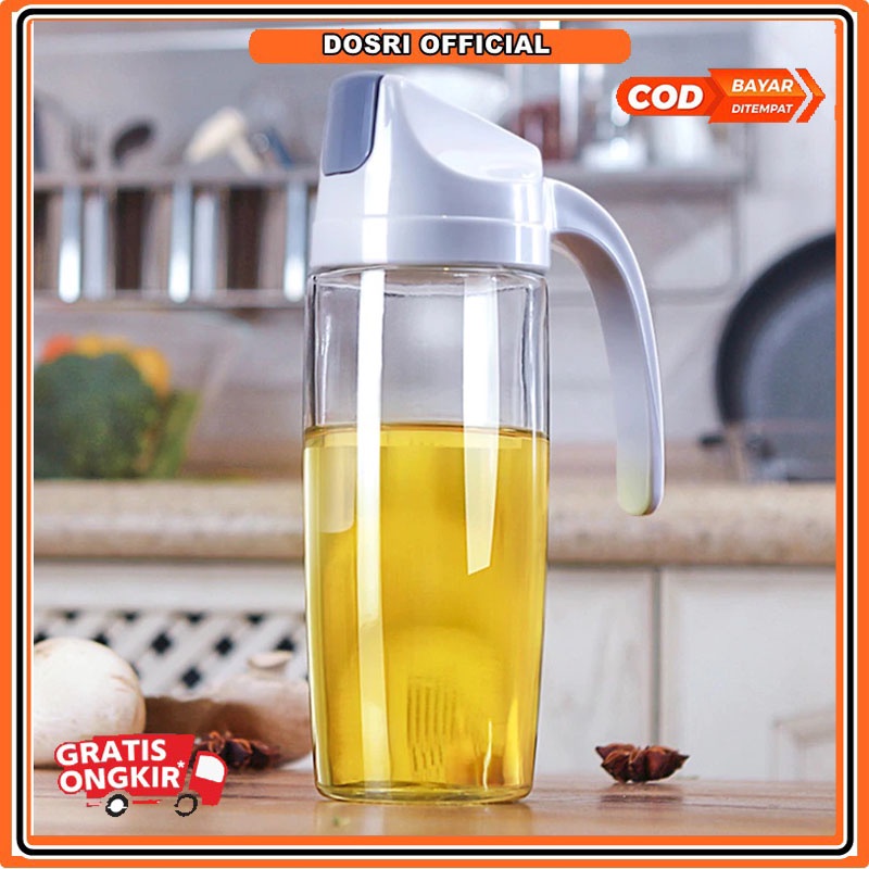 [BISA COD] Botol Tempat Minyak Goreng Saos Kecap Anti Tumpah 630 ml Botol Serbaguna Multifungsi