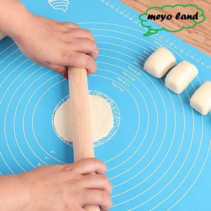 Alas Adonan Silikon BAGUS TEBAL Tatakan Baking Mate Kue Silmat Anti Lengket Matras Pastry Tatak