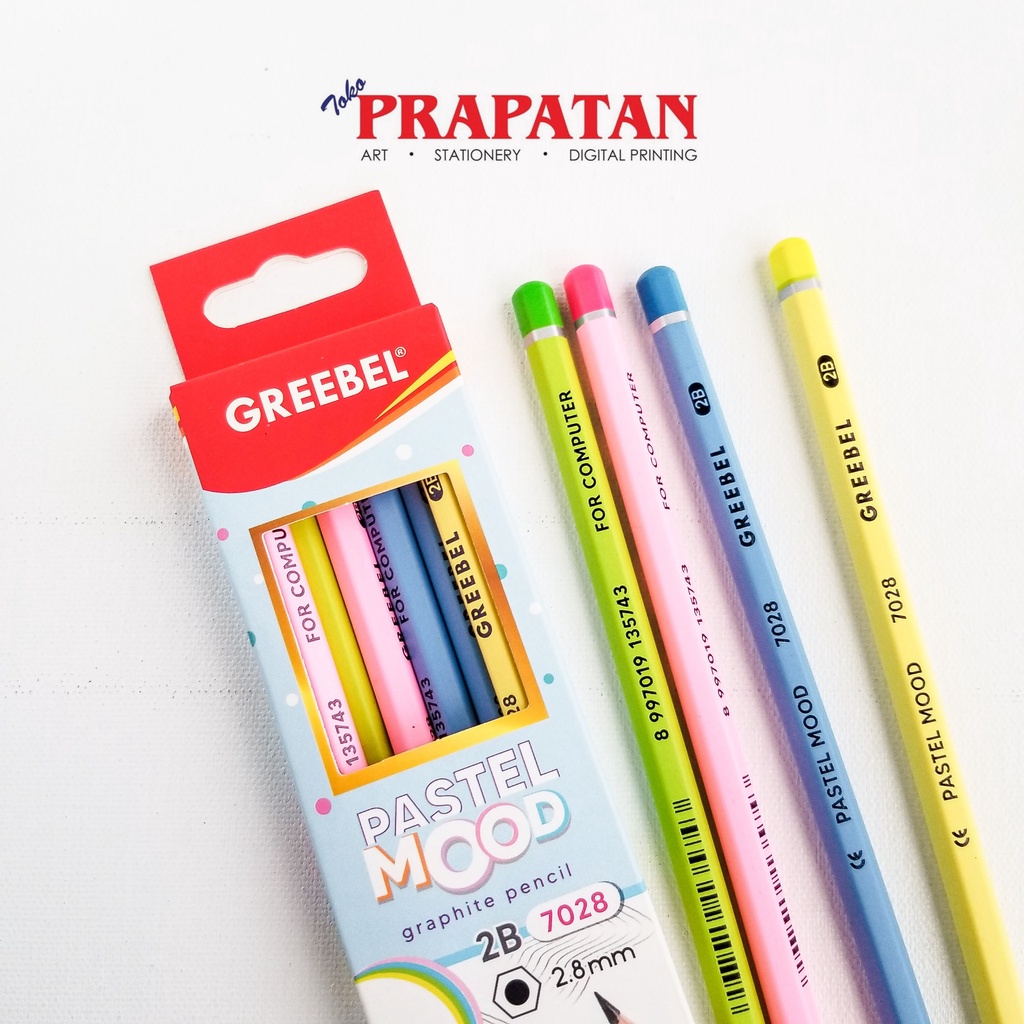 

Greebel Pastel Mood Graphite Pencil 2B 7028 / Pensil