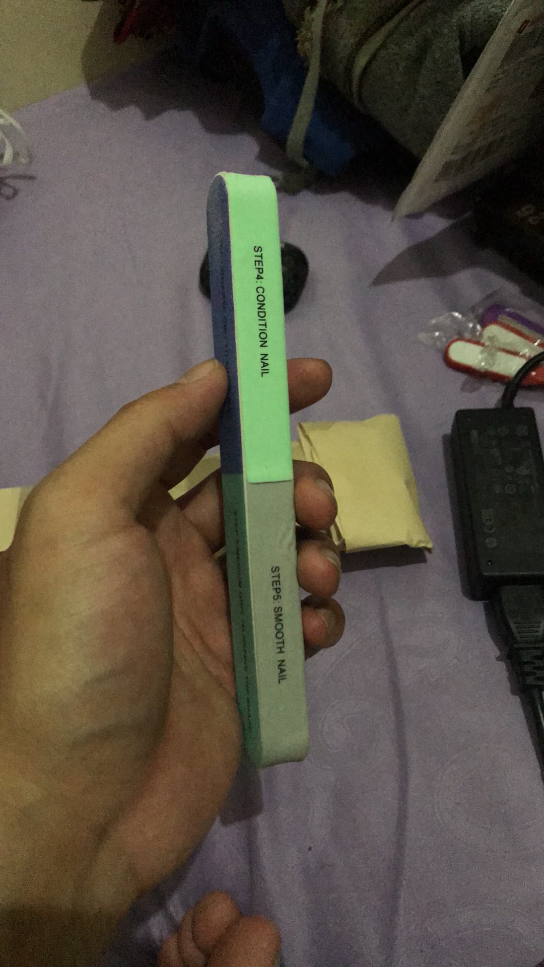 Manipady Penghalus Kuku Model Kaca Dan Segi Empat Panjang