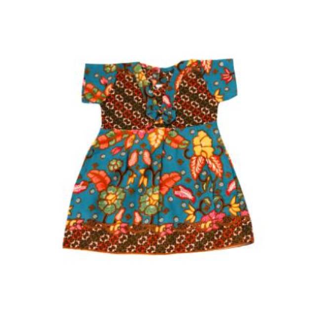 Dress Batik Bayi/Baju Batik Perempuan/Terusan Bayi