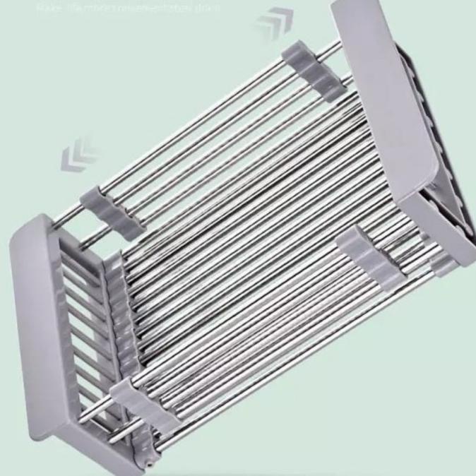 Tempat Tirisan Piring Dan Buah Stainless/Rak Tirisan Piring Dan Buah