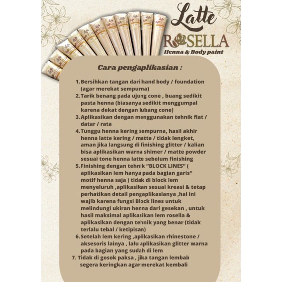 Rosella Henna Nude | Henna Latte