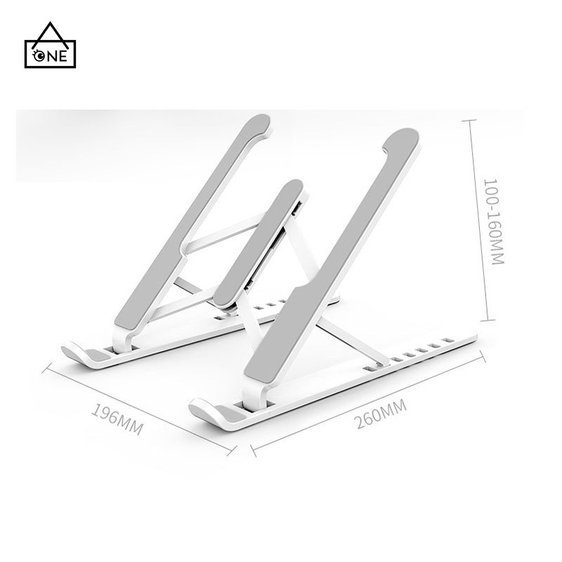 COD❤Stand Laptop Lipat Bahan Aluminum Alloy Untuk Macbook Pro A one