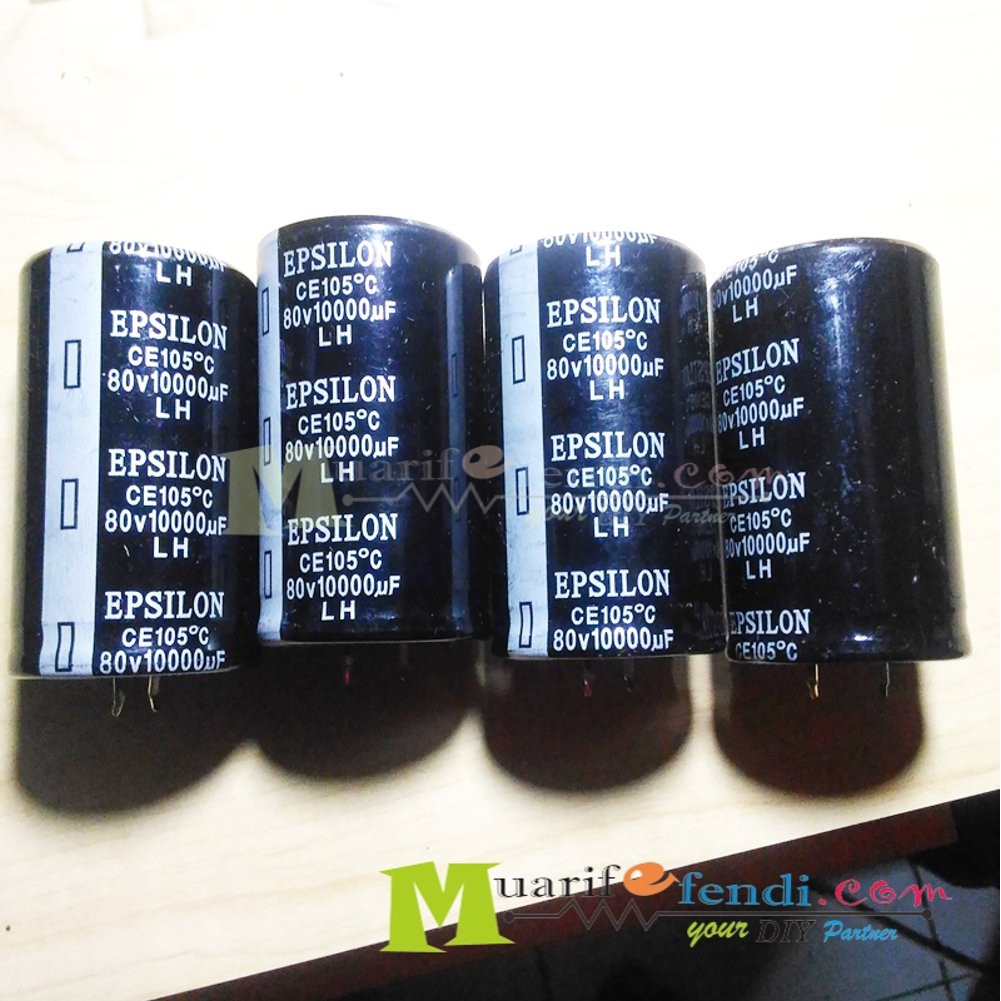 Elco 10000uf / 80v Epsilon