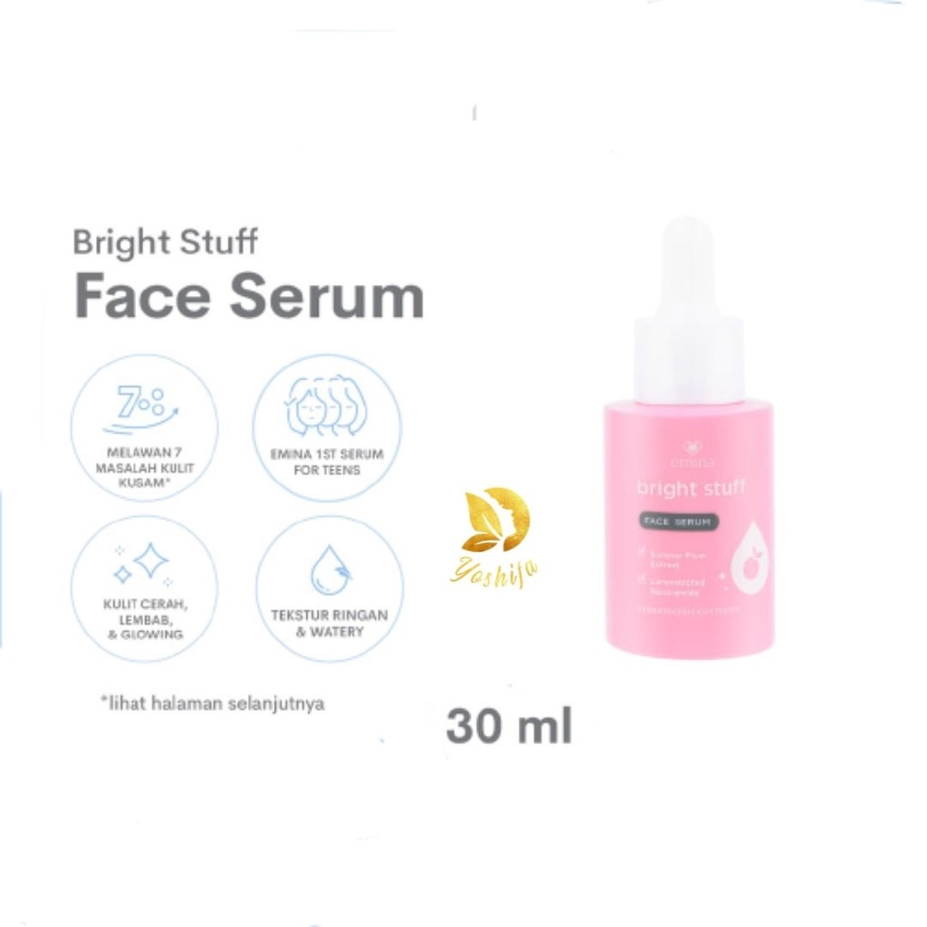 Emina Bright Stuff Face Serum 30ml