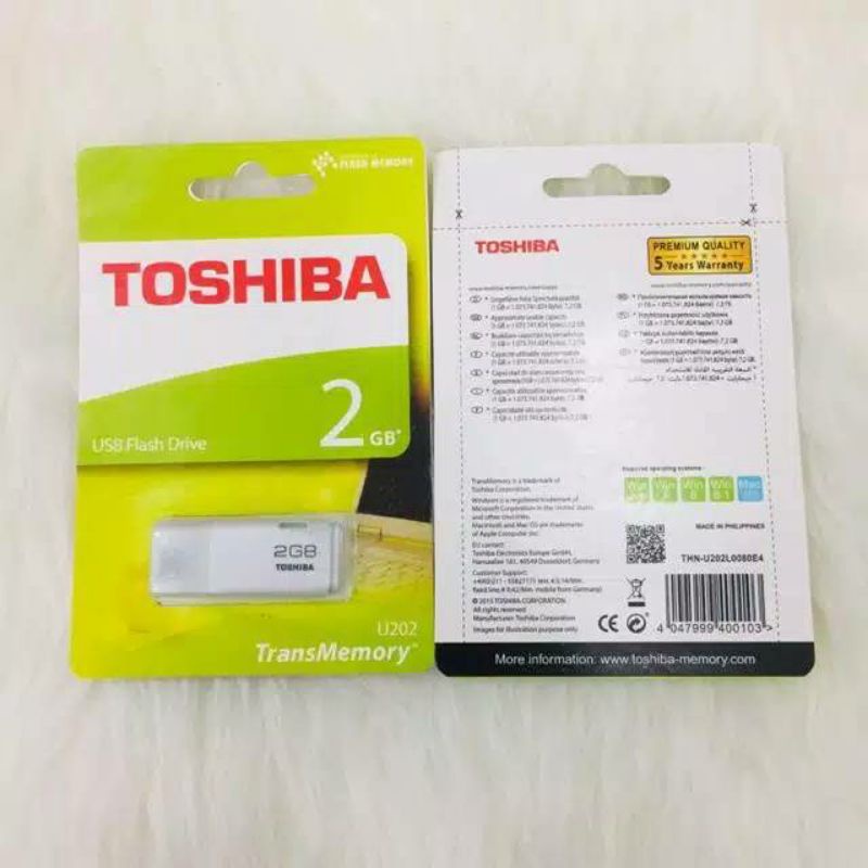 FD FLASHDISK TOSHIBA 2GB TRANS MEMORY,USB FLASH DRIVE ORIGINAL 99%