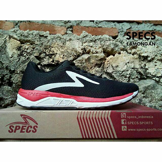 Specs Running - Dual Enduro -Dark Black/Emperor Red/White
