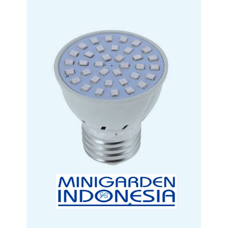 lampu grow light LED hidroponik 48 LED pengganti matahari tanaman indoor taman kolam aquascape perikanan