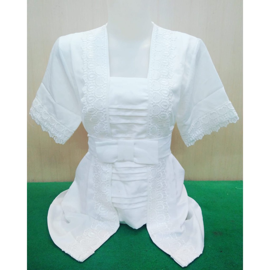 Atasan Kebaya Polos Putih