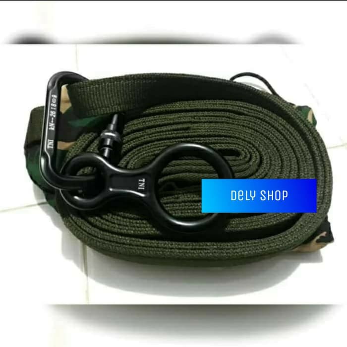 RPM TALI WEBBING CARABINER DELTA SCREW FIGURE 8 asli JATAH TNI