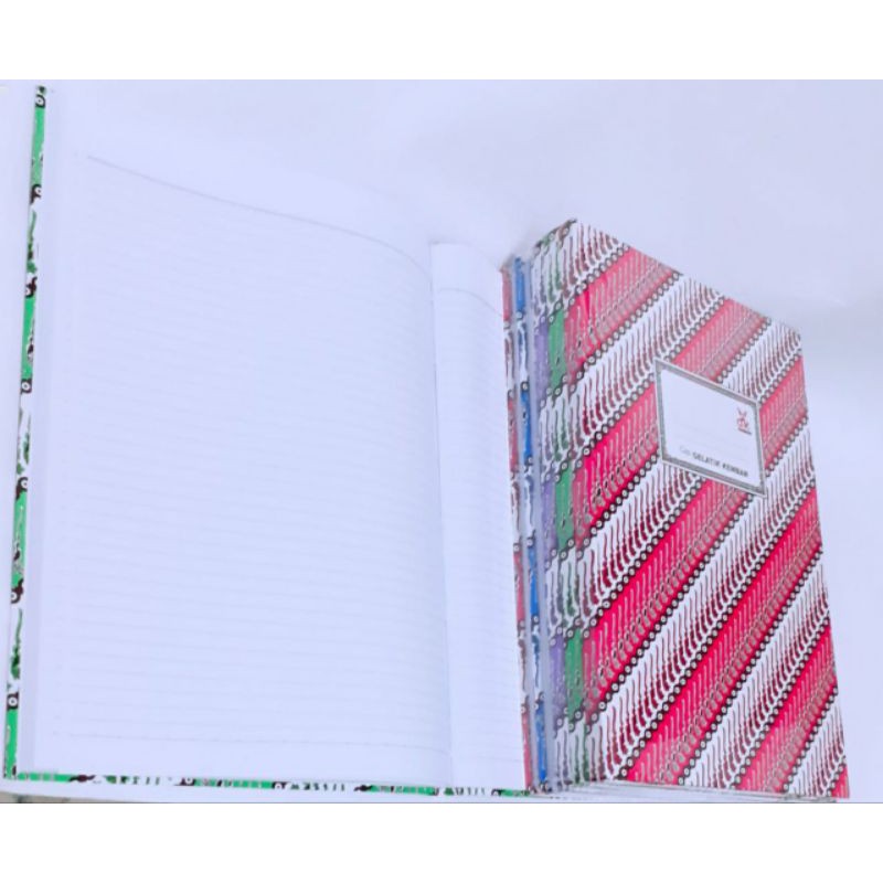 Buku batik folio Gelatik kembar