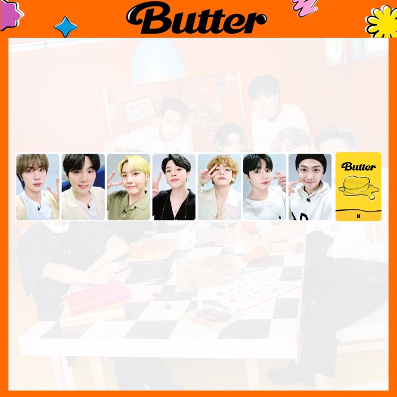 Cover Kartu KPOP BTS Album Mentega Untuk Koleksi