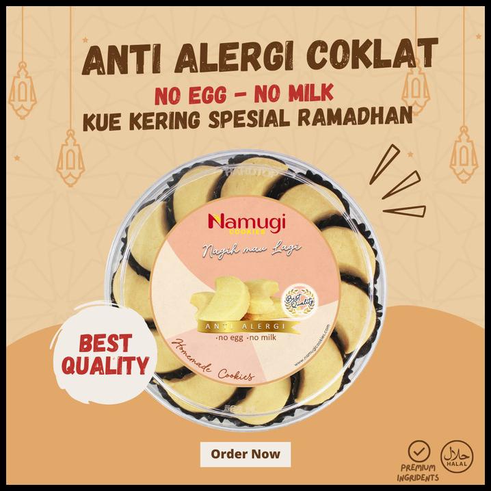 

Parcel Ramadan - Kue Kering Anti Alergi Coklat Special - Toples Besar