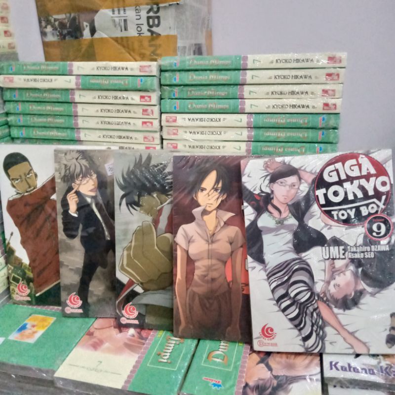 komik giga Tokyo toy box vol 1,4,5,6,8,9