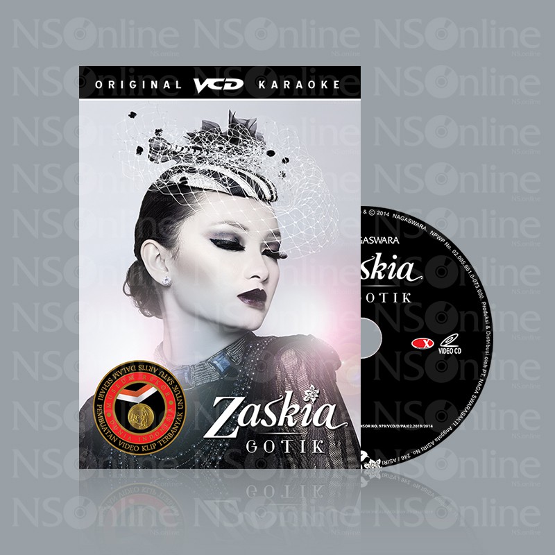 VCD- Karaoke Original - Zaskia Gotik The Album