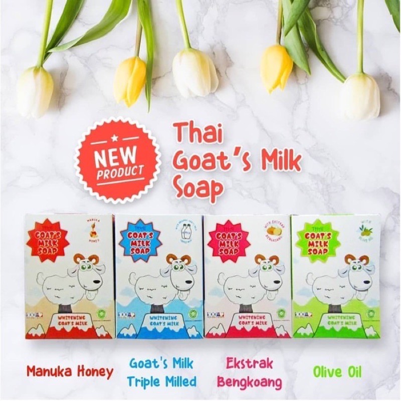 Sabun Thai Goat Milk Soap 100Gr