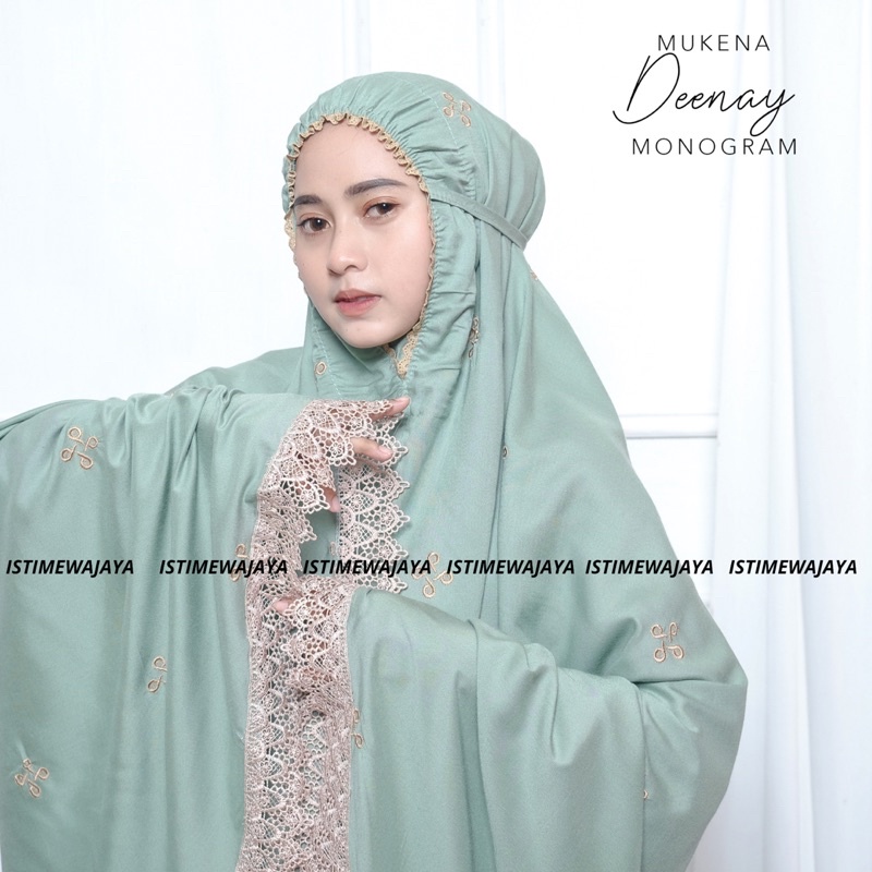 MUKENA DEENAY MONOGRAM || DEENAY MINI ESKLUSIF || MUKENA DEENAY BORDIR