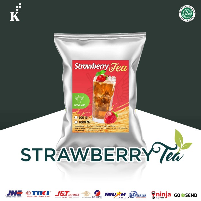 

BUBUK STRAWBERRY TEA 1KG