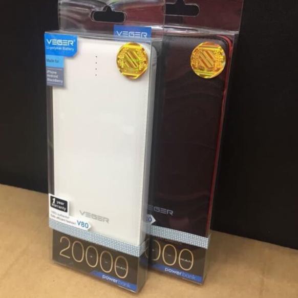♦ Powerbank power bank pb slim veger 20000mah 20.000mah 20000 mah 20.000 20rb 25000mah 25000 ♜