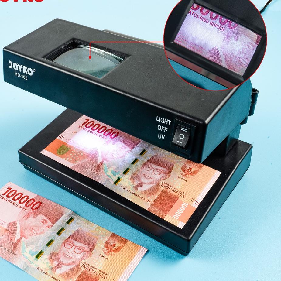 

(PROMO HFY41) Counterfeit Money Detector / Alat Pendeteksi Uang Palsu MD-100 ✭