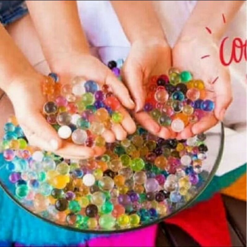 WaterBeads Hydrogel Bungkus Sachet - WaterBead Bola Rendaman