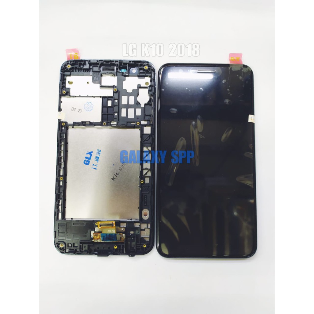 LCD TOUCHSCREEN LG K10 2018 FRAME ORIGINAL FRAME 1SET