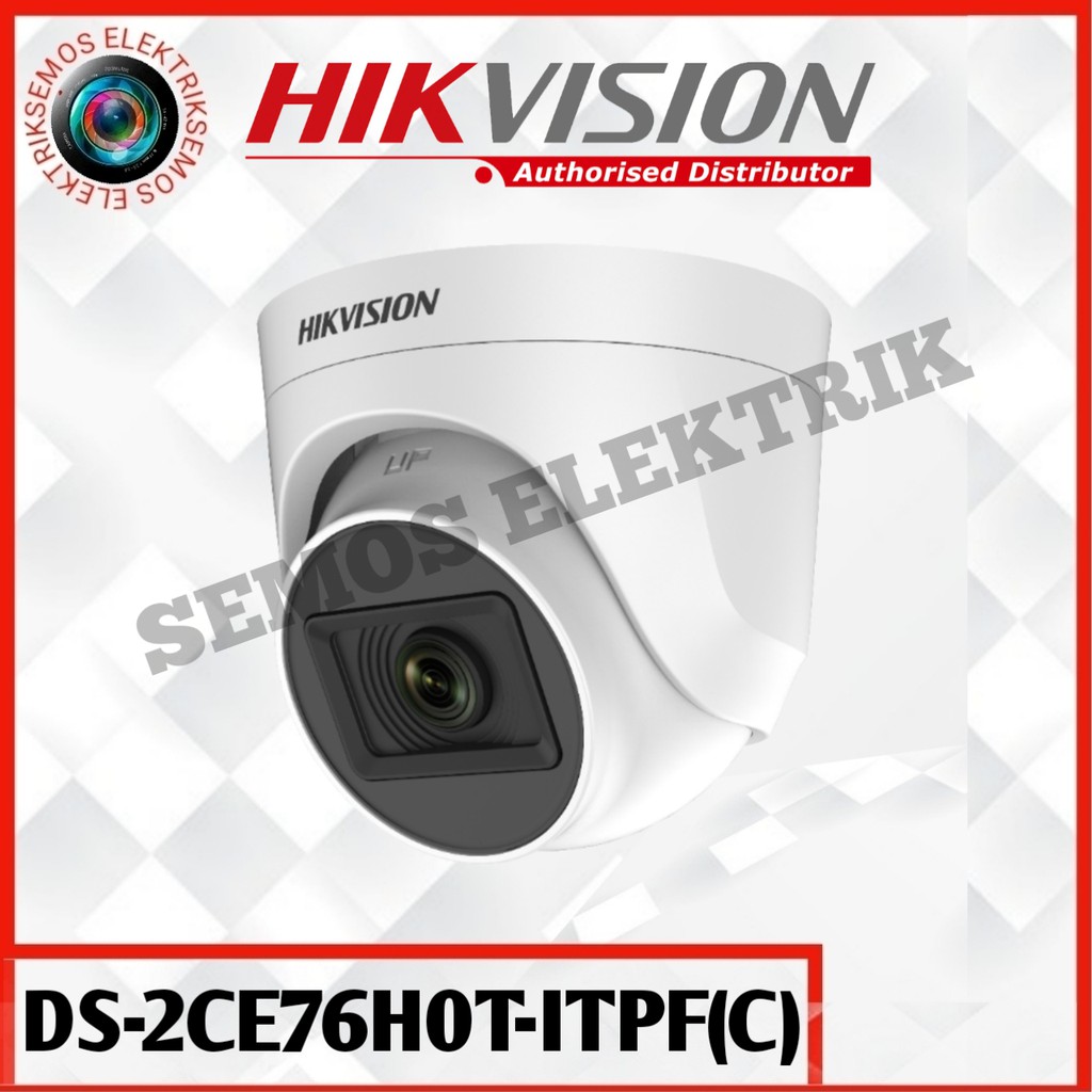 HIKVISION DS2CE56H0T-ITPF 5MP CAMERA INDOOR HIKVISION TURBO HD