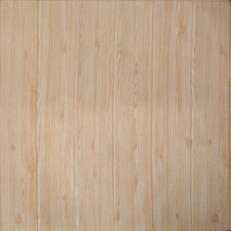 [COD] Wallpaper Dinding 3D Motif Kayu Wood Foam 70*70cm Dekorasi Kamar High Quality Walpaper-KAYU