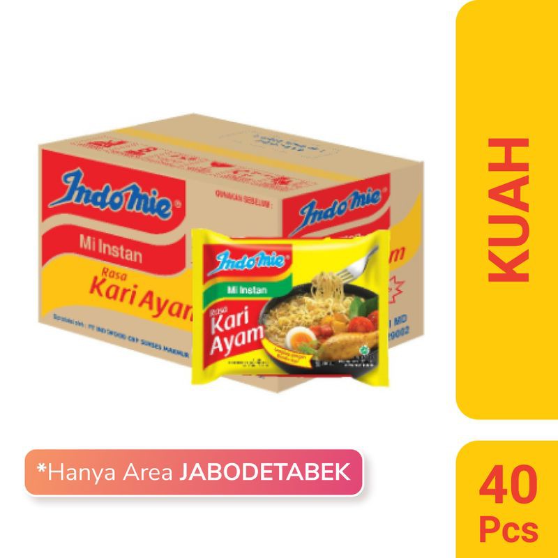 

indomie kari ayam 72gr (1DUS idi 40 pcs