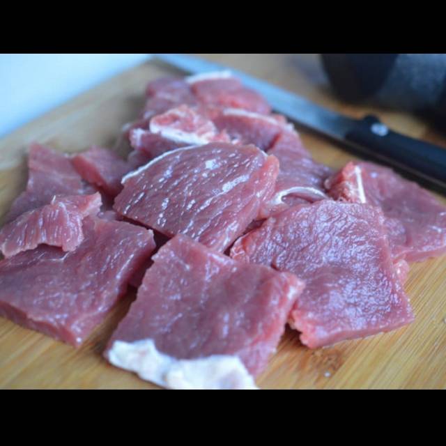 

RiDn Daging Sapi Dendeng/Empal Super 1 kg Fresh Halal