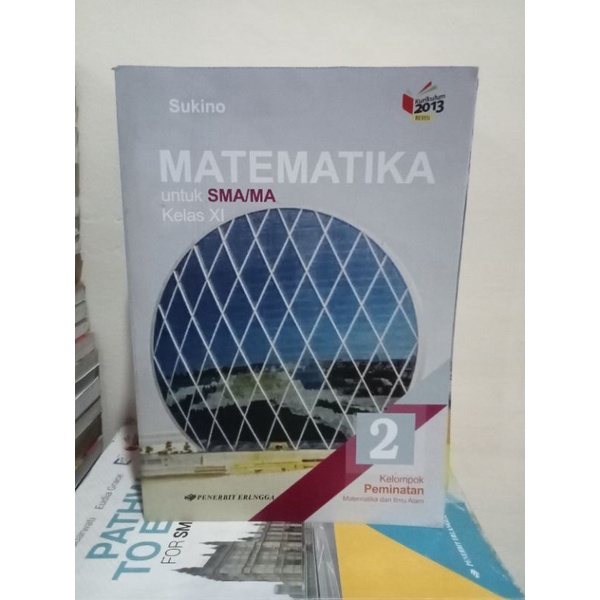 buku matematika kelas 11 SMA Erlangga sukino