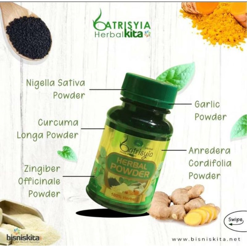 

Batrisia Herbal Powder suplemen kesehatan