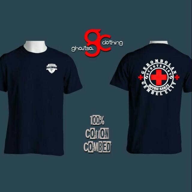 Baju kaos Gerombolan Gembel elit ok