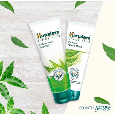 [ SKINHOUSEID ] HIMALAYA NEEM MASK | HIMALAYA FACE WASH 100ML | HIMALAYA BPOM | MASKER HIMALAYA |