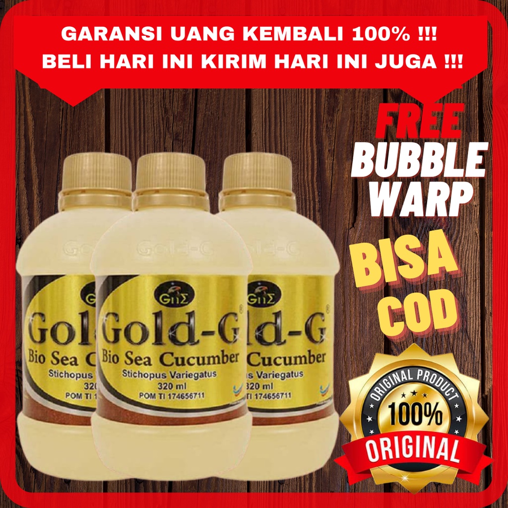 3 Paket Hemat Gold G 320 ml Obat Diabetes dan menjaga imunitas tubuh