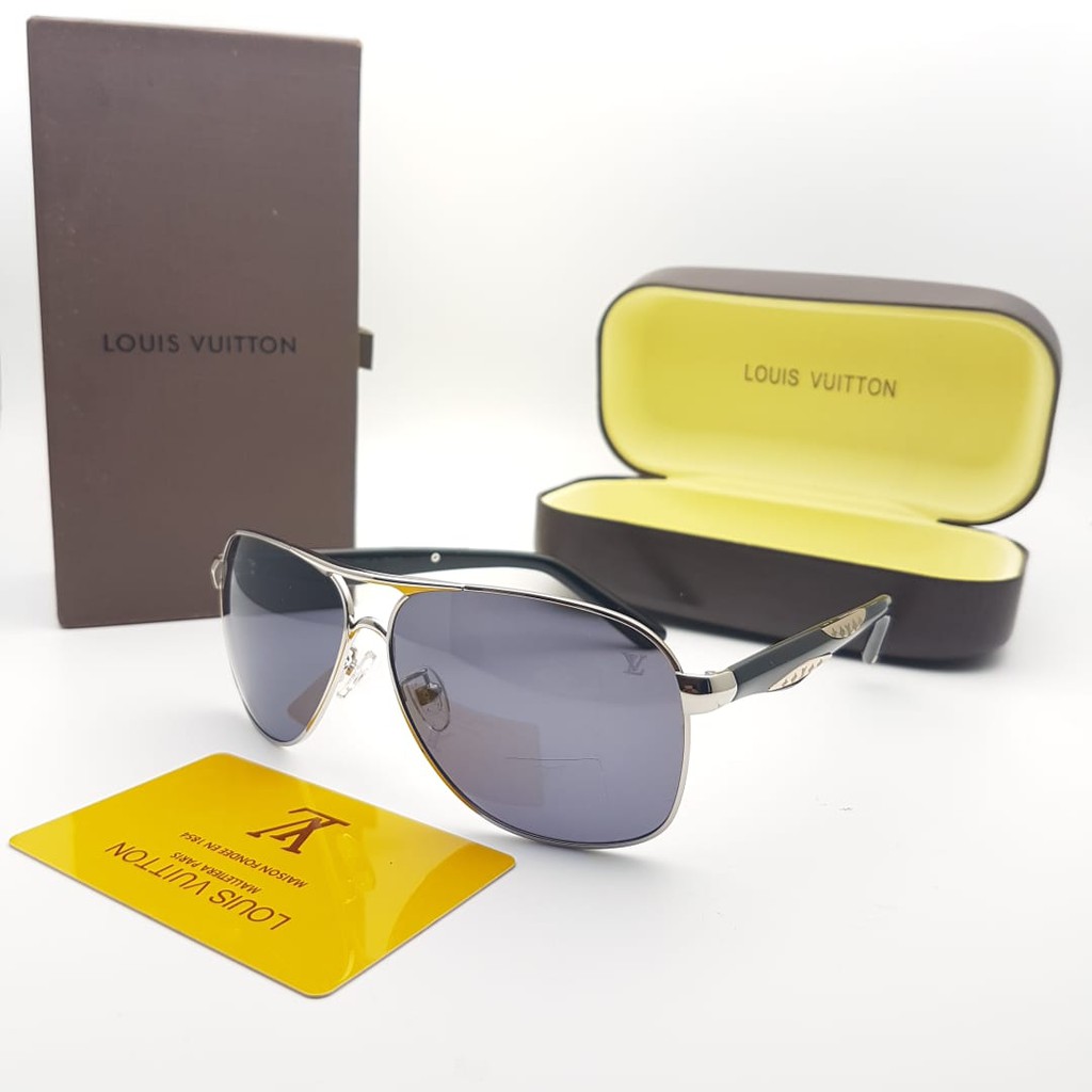 Terlaris !!! Kacamata Fashion Pria Louis Vuitton Lv 026914 Zh Super Free Cairan Pembersih - Bisa Cod