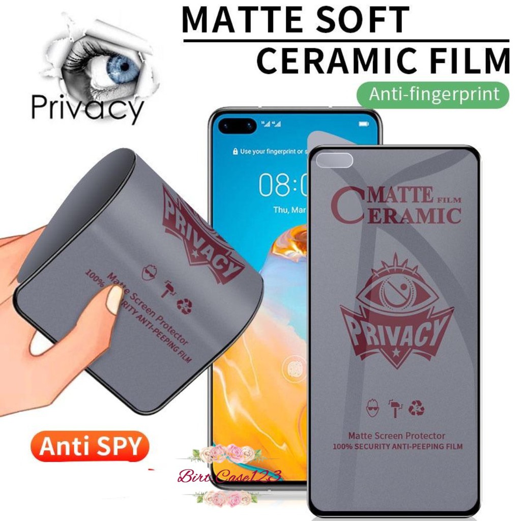 TEMPRED GLASS SPY MATTE KERAMIK CERAMIC SAMSUNG A10 A10S A20 A30 A50 A50S A30S A51 A70 A70S A71 A40 A40S  BC5837