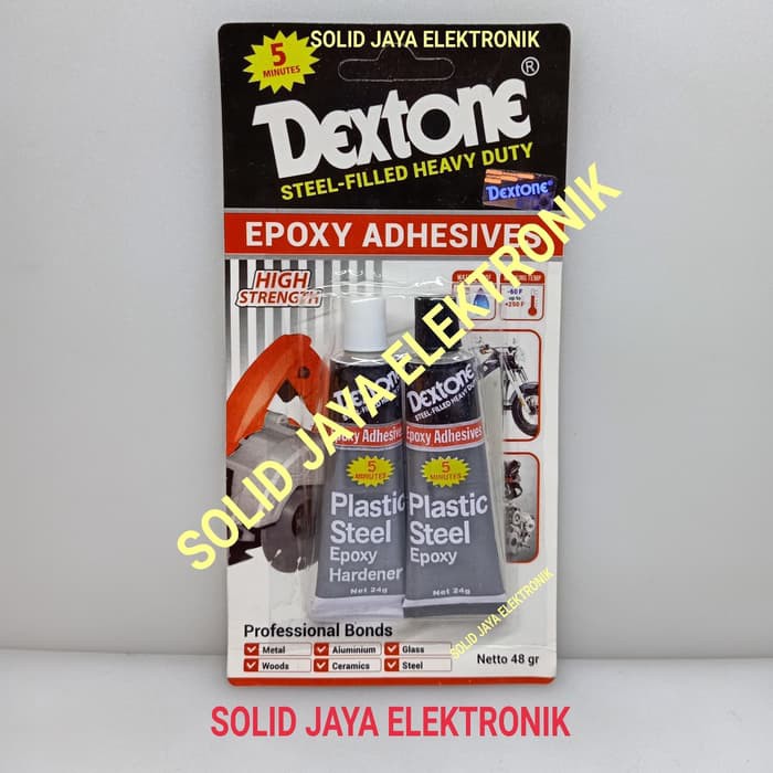 LEM DEXTONE 5 MINUTES MENIT EPOXY ADHESIVES LEM CAMPUR SERBAGUNA LEM MULTI KUAT DEXTONE ASLI