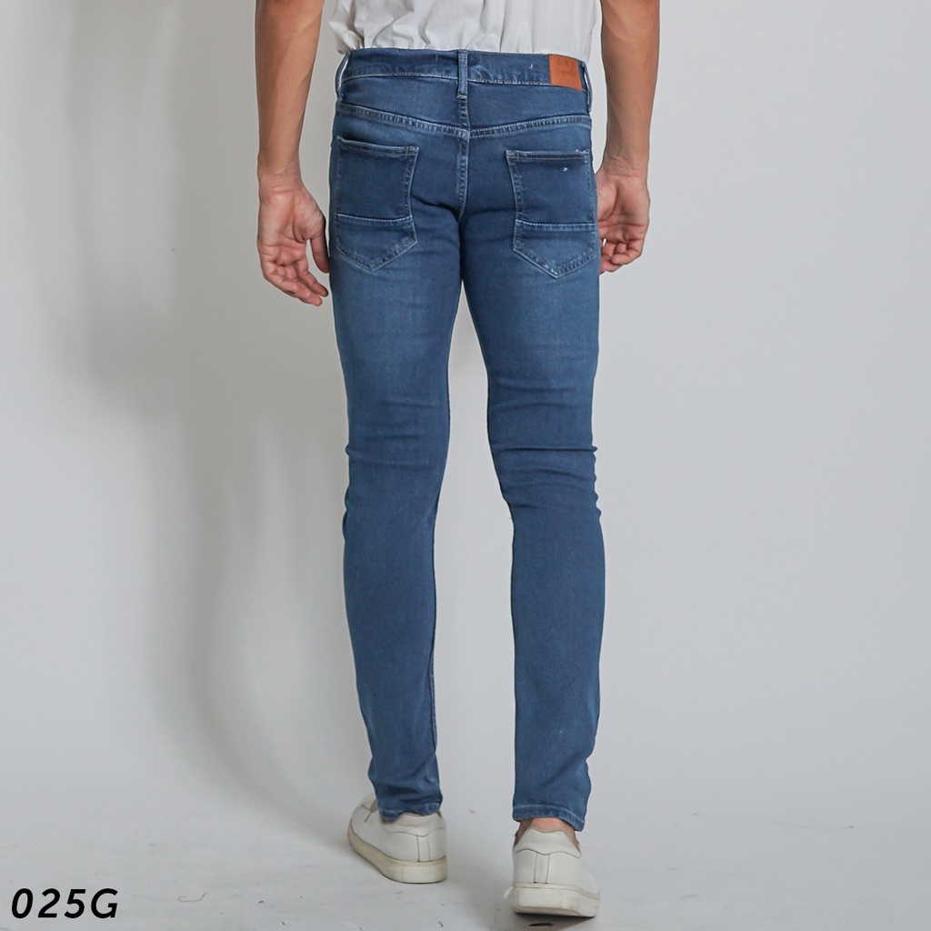 HSRM - 025 Skinny Jeans Whisker Pria Celana Jeans Pria Celana Panjang Jeans Premium Celana Jeans Cowok