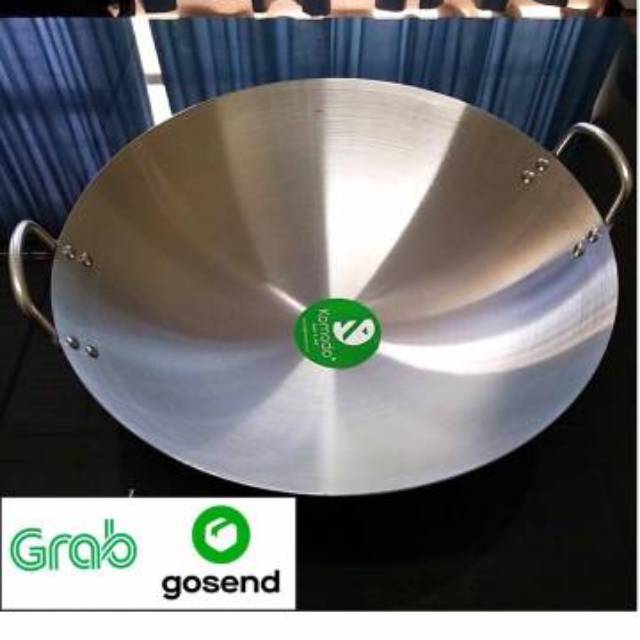 KUALI STAINLESS / WAJAN MASAK KOMODO / PENGGORENGAN 36 cm