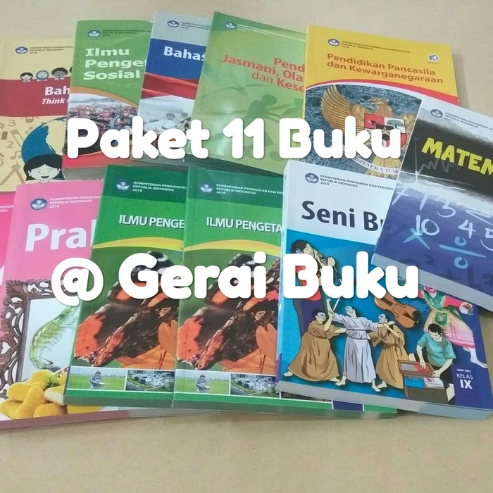 

❤BISA COD❤ Paket 11 Buku Kelas 9 SMP Kurikulum 2013 Revisi Terbaru