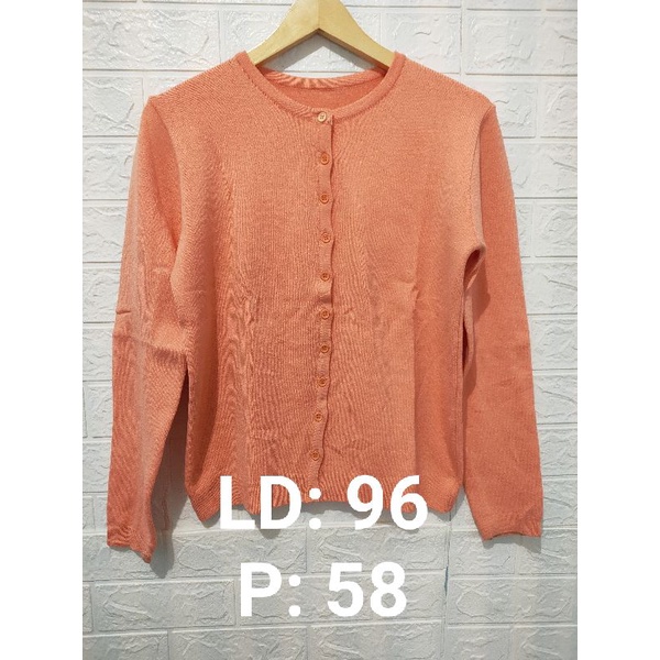 Cardigan Rajut Preloved/Thrift Shop dan Atasan Wanita (001)-11