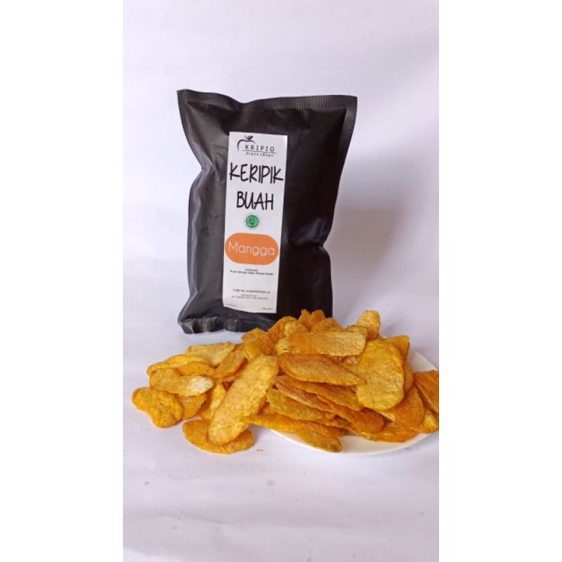 Jual Keripik Mangga Kripio 100 Gram Kripik Buah Malang Shopee Indonesia