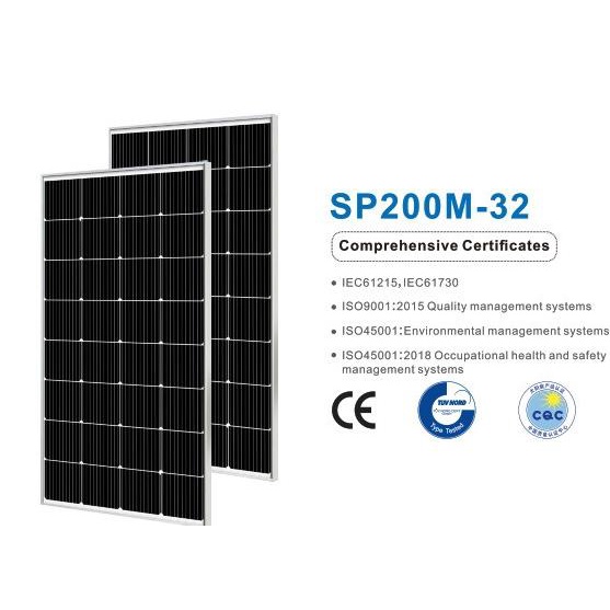 PROMO Panel Surya Mono 200 WP Solar Panel 200WP