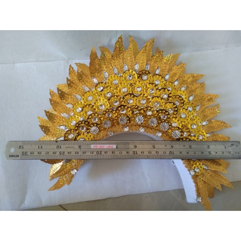 MAHKOTA TARI PAYET ANAK/mahkota Bali anak/mahkota adat anak/mahkota kreasi/mahkota karnaval (TK_SD)