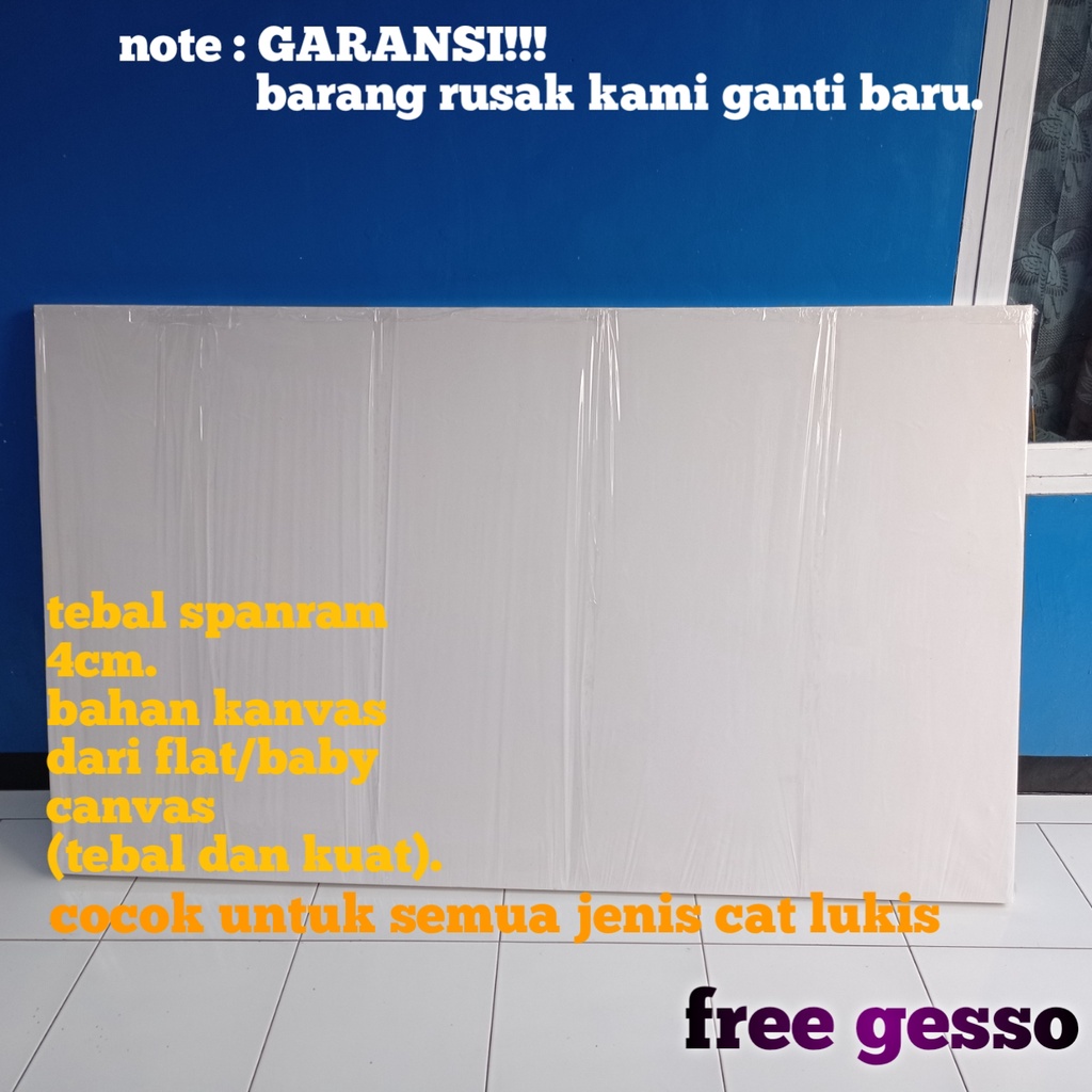 

kanvas lukis besar 100x180cm canvas big jumbo 180 x 100 cm premium