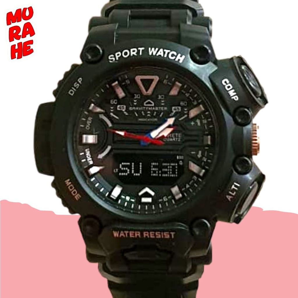 JAM TANGAN MIRETE PRIA ANALOG D231 / MEN SPORT WATCH / WATER RESISTANT MIRETE / JAM TANGAN SPORT PRI
